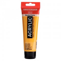 Amsterdam All Acrylics - Standard Series - Acrylic Tube 120 ml - Azo yellow deep 270