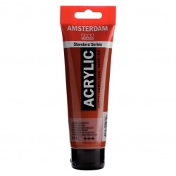 Amsterdam All Acrylics - Standard Series - Acrylic Tube 120 ml - Burnt sienna 411