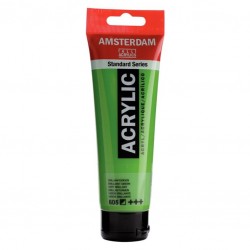 Amsterdam All Acrylics - Standard Series - Acrylic Tube 120 ml - Brilliant Green 605