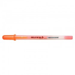 Sakura Gelly Roll Moonlight Fluorescent Orange Gel Pen