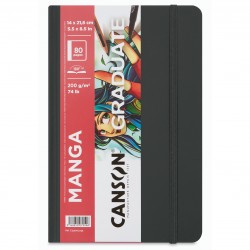 Canson Graduate 21.6x27.9cm Manga Sketchbook 200gsm