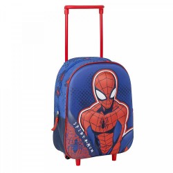 3D Τσάντα Πλάτης-Τρόλεϊ 31εκ Νηπιαγωγείου MARVEL SPIDERMAN