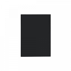 CDA COLORMAT-X Σημειωματάριο Ριγέ A5/15X21 120 φύλλα Μαύρο