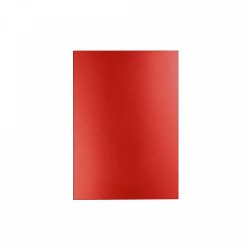 CDA COLORMAT-X Σημειωματάριο Ριγέ A5/15X21 120 φύλλα Κόκκινο