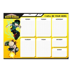 Εβδομαδιαίο Πλάνο Μπλοκ A4/21Χ29 εκ. MY HERO ACADEMIA (Anime Collection)
