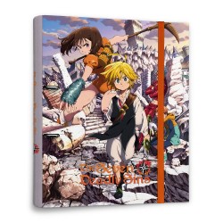 Premium Κλασέρ 2 κρίκων με Λάστιχο THE SEVEN DEADLY SINS (Anime Collection)