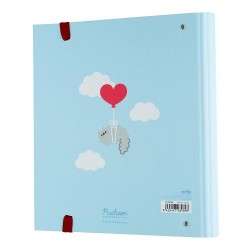 Premium Κλασέρ με Λάστιχο 4 κρίκων PUSHEEN PURRFECT LOVE Collection