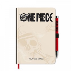 Premium Τετράδιο Α5 και Στυλό με Φωτάκι NETFLIX ONE PIECE