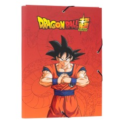 Κουτί σκληρό, 3cm ράχη, με Λάστιχο A4 DRAGON BALL (Anime Collection)