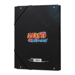Κουτί σκληρό, 3cm ράχη, με Λάστιχο A4 NARUTO