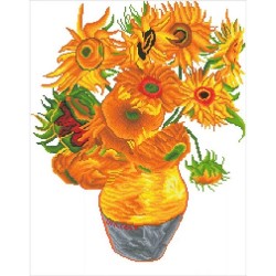 Diamond Dotz VAN GOGH Ηλιοτρόπια/Sunflowers 55,9X71,1