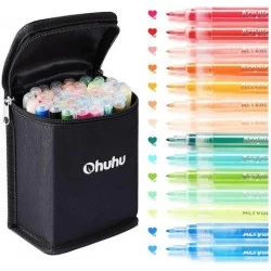 Ohuhu ASTM D-4236 Set of 36 Acrylic Paint Markers 