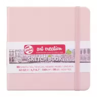 Talens Art Creation Sketchbook Pastel Pink – 12×12 cm – 140 gr – 80 Sheets