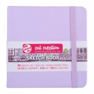 Talens Art Creation Sketchbook Pastel Violet – 12×12 cm – 140 gr – 80 Sheets