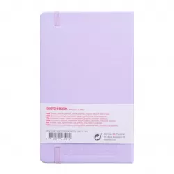 Talens Art Creation Sketchbook Pastel Violet – 13×21 cm – 140 gr – 80 Sheets