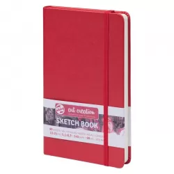 Talens Art Creation Sketchbook Red 13X21 cm, 140 Grams