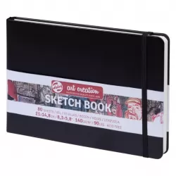 Talens Art Creation Skechbook Black 14,8X21 cm, 140 Grams