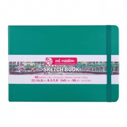 Talens Art Creation Sketchbook Forest Green – 21×15 cm – 140 gr – 80 Sheets