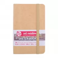Talens Art Creation Sketchbook Kraft Paper – 9×14 cm – 140 gr – 80 Sheets