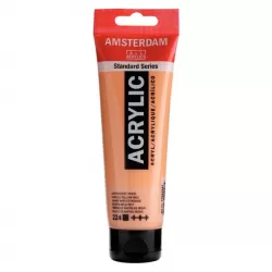 Amsterdam All Acrylics Standard Series Acrylic Tube 120 ml Naples yellow red 224