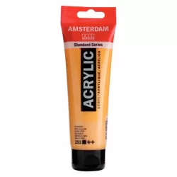 Amsterdam All Acrylics Standard Series Acrylic Tube 120 ml Gold yellow 253