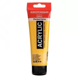 Amsterdam All Acrylics - Standard Series - Acrylic Tube 120 ml - Azo yellow medium 269