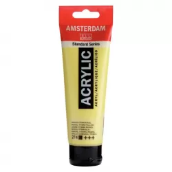 Amsterdam All Acrylics Standard Series Acrylic Tube 120 ml Nickel titanium yellow 274