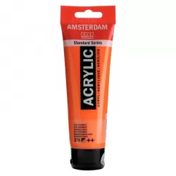 Amsterdam All Acrylics Standard Series Acrylic Tube 120 ml Azo orange 276
