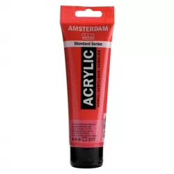 Amsterdam All Acrylics Standard Series Acrylic Tube 120 ml Transparent red medium 317