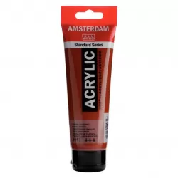 Amsterdam All Acrylics - Standard Series - Acrylic Tube 120 ml - Burnt sienna 411