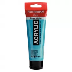 Amsterdam All Acrylics Standard Series Acrylic Tube 120 ml Turquoise blue 522