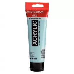 Amsterdam All Acrylics Standard Series Acrylic Tube 120 ml Sky blue light 551