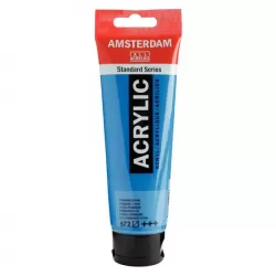 Amsterdam All Acrylics Standard Series Acrylic Tube 120 ml Primary cyan 572