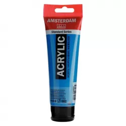 Amsterdam All Acrylics Standard Series Acrylic Tube 120 ml Manganese blue phthalo 582