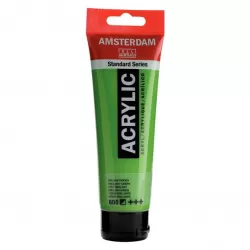 Amsterdam All Acrylics - Standard Series - Acrylic Tube 120 ml - Brilliant Green 605
