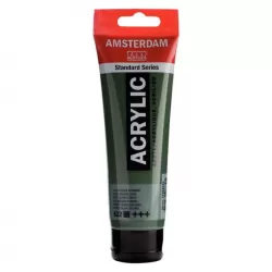 Amsterdam All Acrylics Standard Series Acrylic Tube 120 ml Olive green deep 622