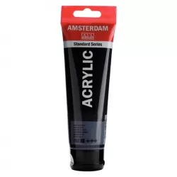Amsterdam All Acrylics Standard Series Acrylic Tube 120 ml Lamp black 702