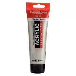 Amsterdam All Acrylics Standard Series Acrylic Tube 120 ml Silver 800