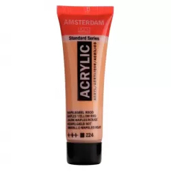 Amsterdam All Acrylics Standard Series Acrylic Tube 20 ml Naples yellow red 224