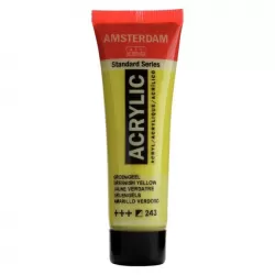 Amsterdam All Acrylics Standard Series Acrylic Tube 20 ml Greenish yellow 243