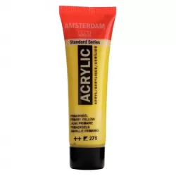 Amsterdam All Acrylics Standard Series Acrylic Tube 20 ml Primary yellow 275