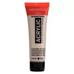 Amsterdam All Acrylics Standard Series Acrylic Tube 20 ml Naples yellow red light 292