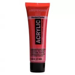 Amsterdam All Acrylics Standard Series Acrylic Tube 20 ml Permanent red purple 348