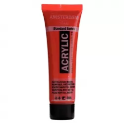 Amsterdam All Acrylics Standard Series Acrylic Tube 20 ml Naphthol red medium 396