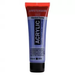 Amsterdam All Acrylics Standard Series Acrylic Tube 20 ml Ultramarine violet light 519