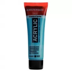 Amsterdam All Acrylics Standard Series Acrylic Tube 20 ml Turquoise blue 522