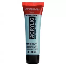 Amsterdam All Acrylics Standard Series Acrylic Tube 20 ml Sky blue light 551