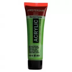 Amsterdam All Acrylics Standard Series Acrylic Tube 20 ml Brilliant Green 605