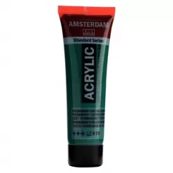 Amsterdam All Acrylics Standard Series Acrylic Tube 20 ml Permanent green deep 619