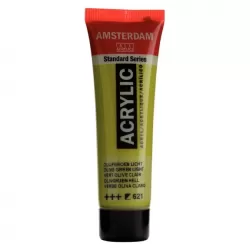 Amsterdam All Acrylics Standard Series Acrylic Tube 20 ml Olive green light 621